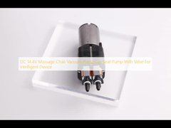 DC 14.4V Massaggio sedia pompa a vuoto pompa sedile auto con valvola per dispositivo intelligente