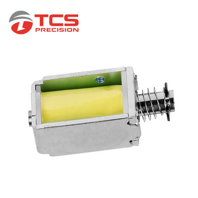 12 Volt DC Mini Push Pull Solenoid Electronic Micro Electromagnet Normally Closed