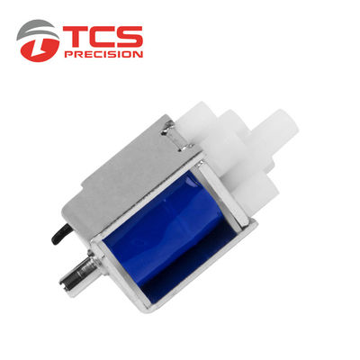 Plastic 6 Volt DC Solenoid Valve 2 Position 3 Way Normally Closed Electric Solenoid Valve