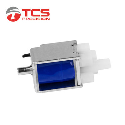 Plastic 6 Volt DC Solenoid Valve 2 Position 3 Way Normally Closed Electric Solenoid Valve
